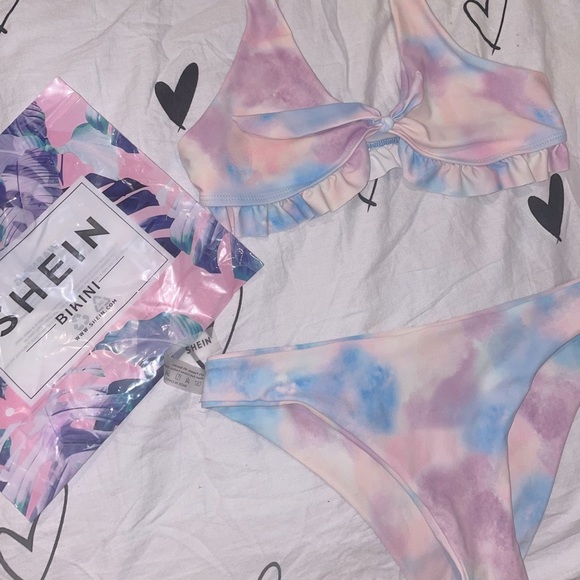 tie dye bathing suit from SHEIN - Picture 1 of 3